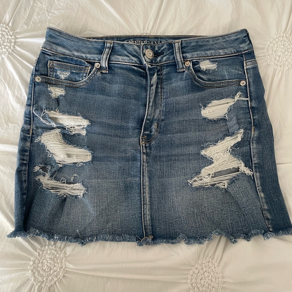 American Eagle Denim Skirt size 10